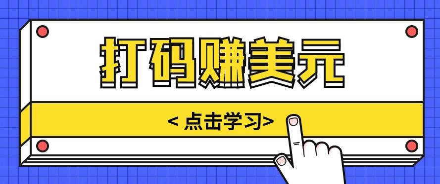 手动输入验证码，每天多投入几个小时，也能轻松获得两三千元的收入-问小徐资源库