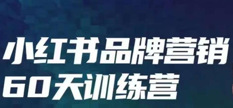 小红书品牌60天训练营第6期，GMV2亿级品牌老板都在学，教会你内容营销底层逻辑-问小徐资源库