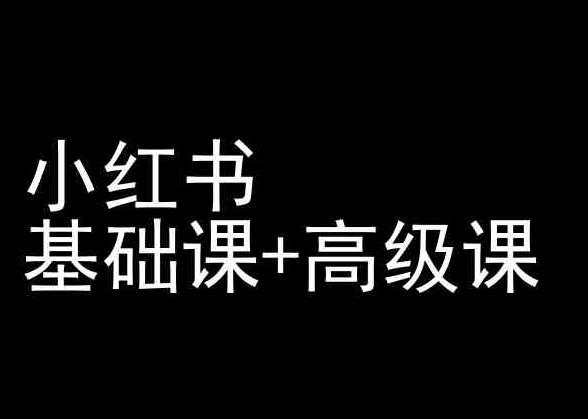 小红书基础课+高级课-小红书运营教程-问小徐资源库