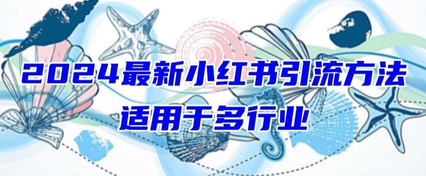 2024最新小红书引流，适用于任何行业，小白也可以轻松的打粉【揭秘】-问小徐资源库