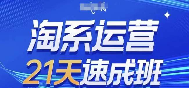 淘系运营21天速成班(更新24年8月)，0基础轻松搞定淘系运营，不做假把式-问小徐资源库