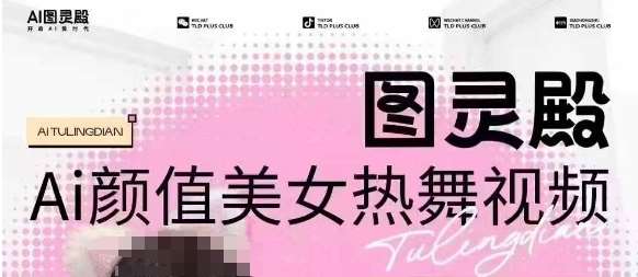 全网首发，原价988图灵殿AI颜值美女热舞视频，云端生图，轻松过原创-问小徐资源库