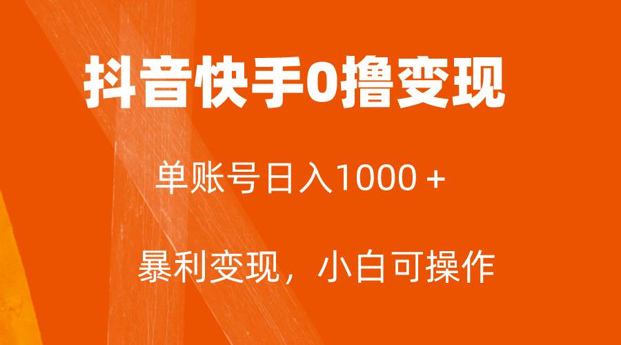 （7993期）全网首发，单账号收益日入1000＋，简单粗暴，保底5元一单，可批量单操作-问小徐资源库