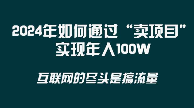 （8382期） 2024年如何通过“卖项目”实现年入100W-问小徐资源库