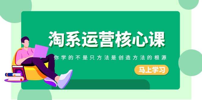 （8392期）淘系-运营核心课，你学的不是只方法是创造方法的根源（190节课）-问小徐资源库