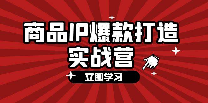 （12136期）商品-IP爆款打造实战营【第四期】，手把手教你打造商品IP，爆款 不断-问小徐资源库