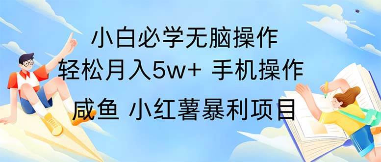 图片[1]-（11953期）2024热门暴利手机操作项目，简单无脑操作，每单利润最少500-问小徐资源库