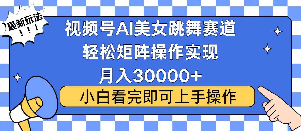 （13813期）视频号蓝海赛道玩法，当天起号，拉爆流量收益，小白也能轻松月入30000+-问小徐资源库