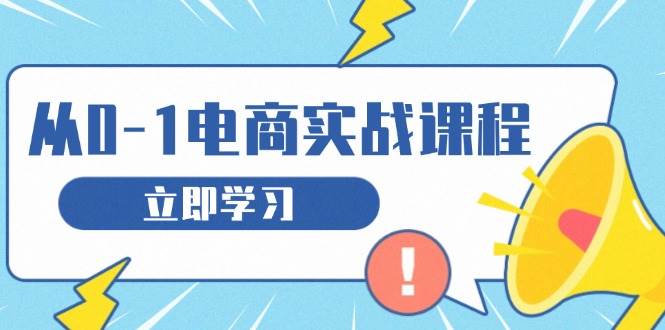 （13594期）从零做电商实战课程，教你如何获取访客、选品布局，搭建基础运营团队-问小徐资源库