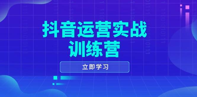 （14057期）抖音运营实战训练营，0-1打造短视频爆款，涵盖拍摄剪辑、运营推广等全过程-问小徐资源库