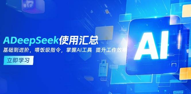 （14216期）DeepSeek使用汇总，基础到进阶，提示词技巧，掌握AI工具  提升工作效率-问小徐资源库