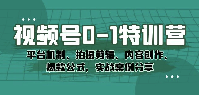 宝哥视频号无货源带货视频月入3w，详细复盘拆解-问小徐资源库