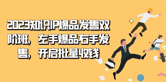 2023知识IP-爆品发售双阶班，左手爆品右手发售，开启批量收钱-问小徐资源库