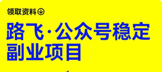 路飞·公众号稳定副业项目，你只要无脑去推广，粉丝和收入，自然就来了-问小徐资源库